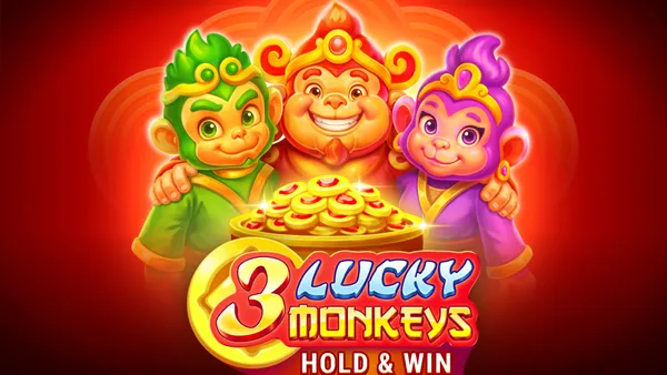 3 Lucky Monkeys Hold & Win